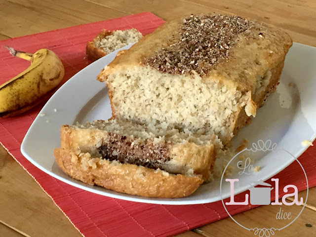Banana Bread – Pan De Plátano, Con Harina De Pastel

