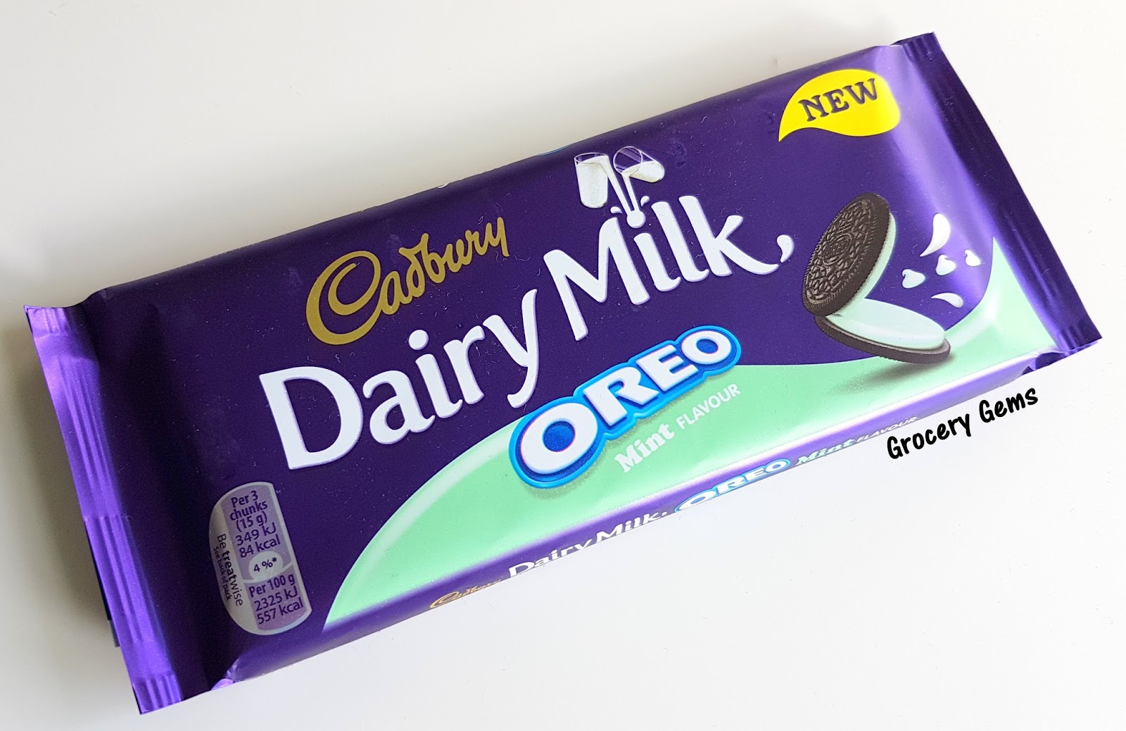 Grocery Gems Review New Cadbury Dairy Milk Oreo Peanut Butter Flavour