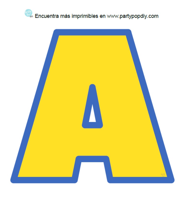 Alfabeto Toy Story Imprimible Gratis Party Pop