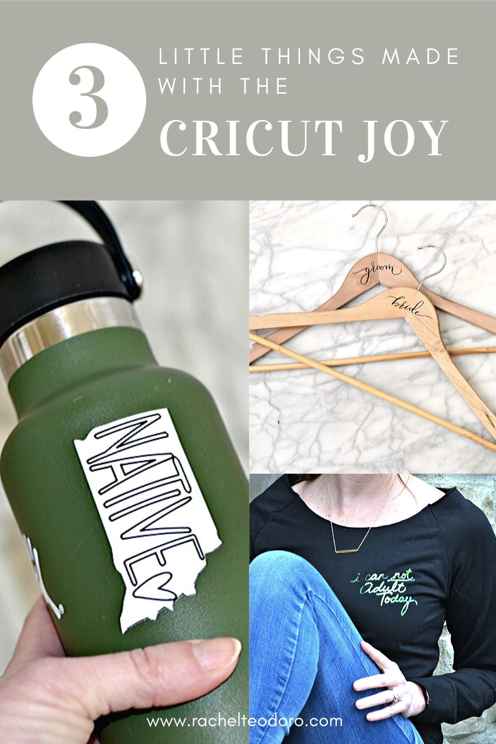 Three Little Things To Make with the Cricut Joy {Using Vinyl}