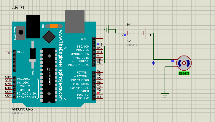 DSN Official: How to use Servo on Proteus with Arduino Software.