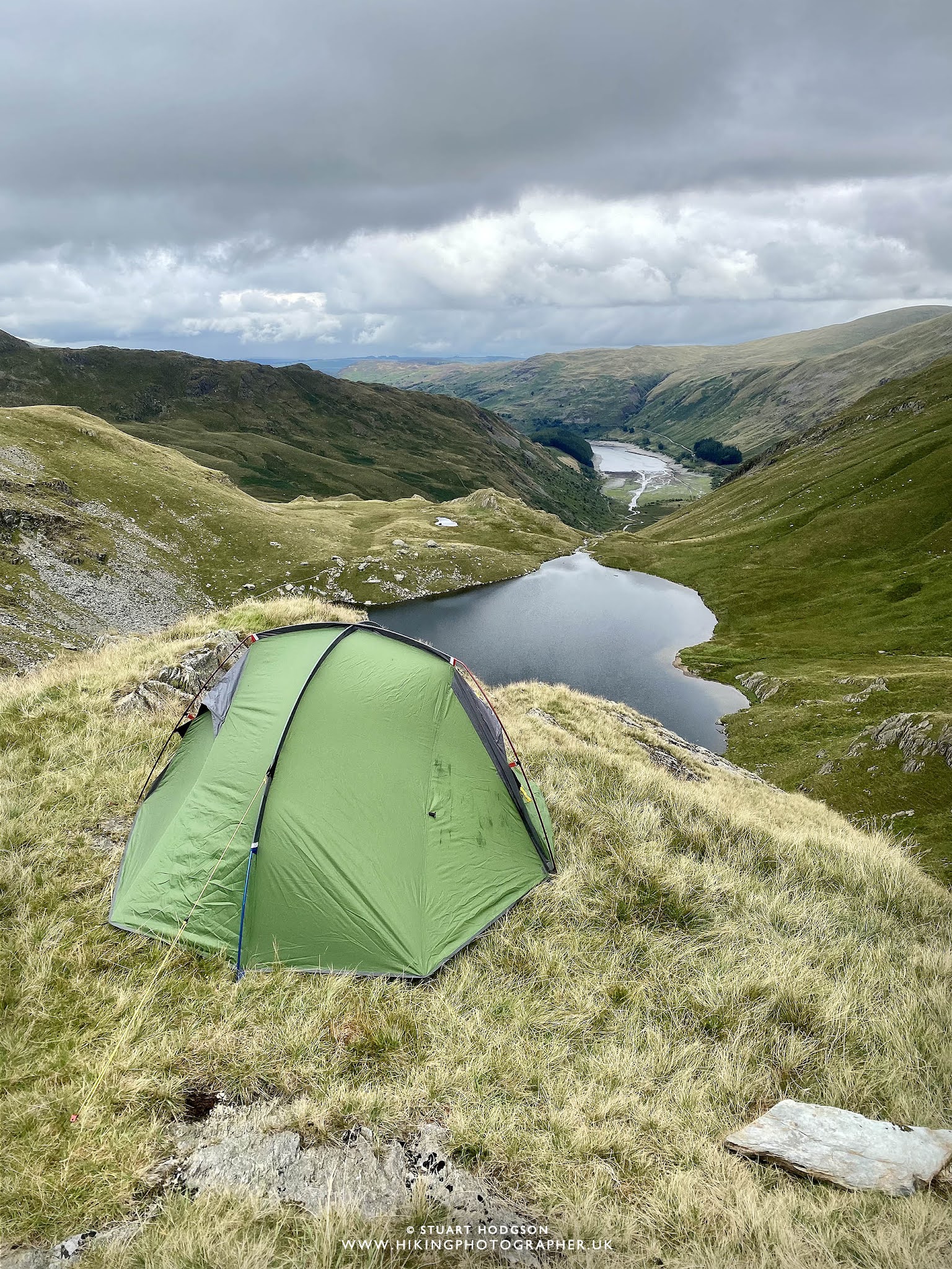 Wild camping Lake District Scotland Helm 2 Compact Tent