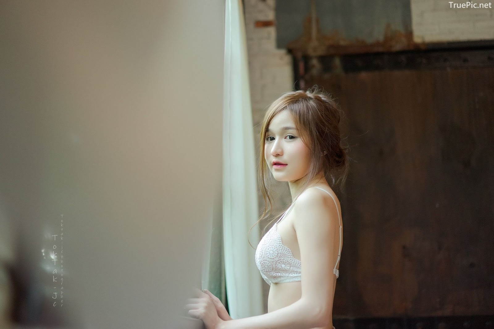 Thailand Hot Model - Patcharaporn Chaopitakwong - White Bra and Jean - TruePic.net - Picture 14