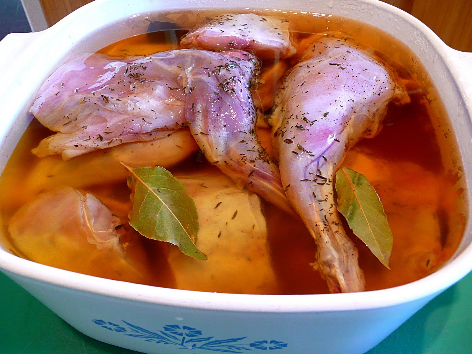 Living the life in Saint-Aignan: Home-made Rillettes de lapin