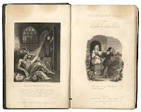 Páginas de Frankestein, edición de 1831