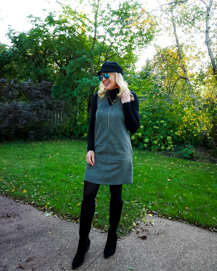 How to Layer a Fall Dress