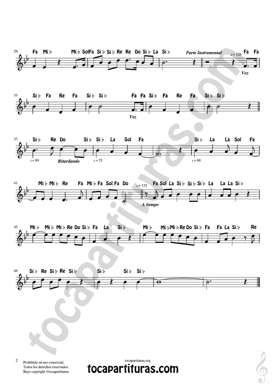 Tocapartituras Himno Nacional De Argentina Partitura Con Notas