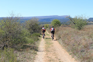 Casa rural La Toba - route to Orbaneja del Castillo cicling