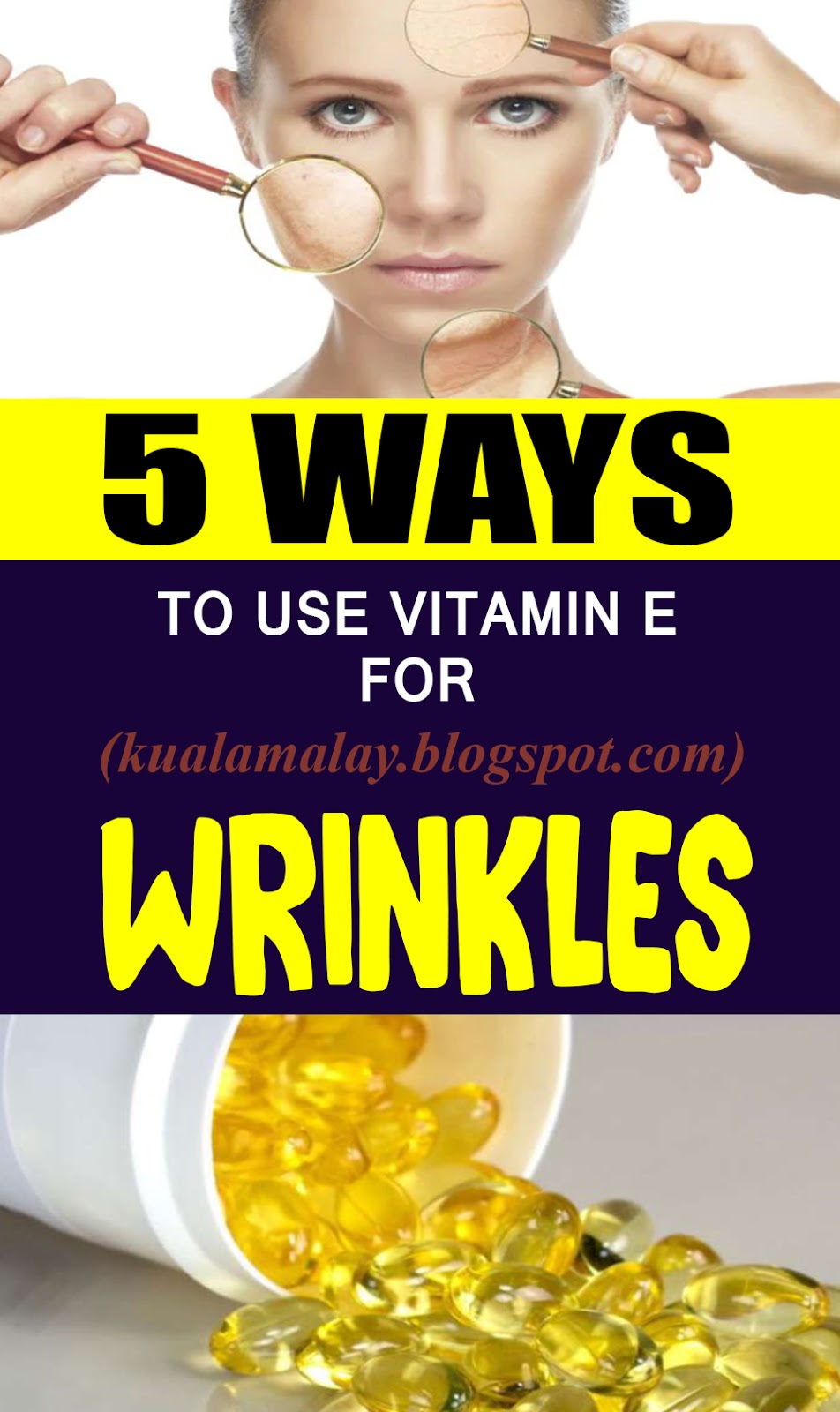 5 Ways To Use Vitamin E For Wrinkles