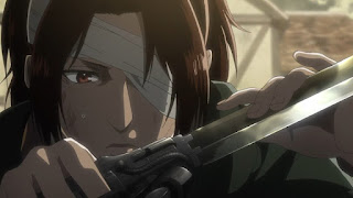 ハンジ・ゾェ 団長 Hanji Zoe CV. 朴璐美 Park Romi Hellominju.com : 進撃の巨人 アニメ 第3期 55話 白夜 | Attack on Titan Season3 Part2 Ep.55 "Midnight Sun" | Hello Anime !
