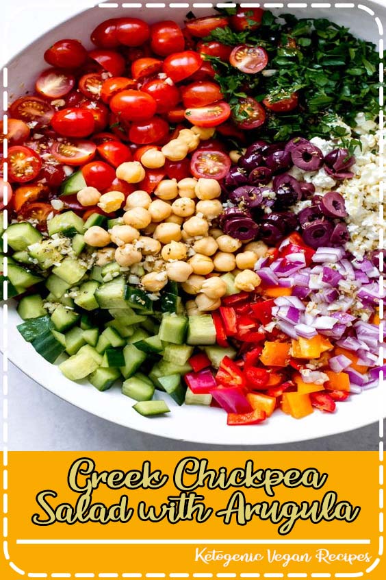 Greek Chickpea Salad With Arugula Contoh Soal
