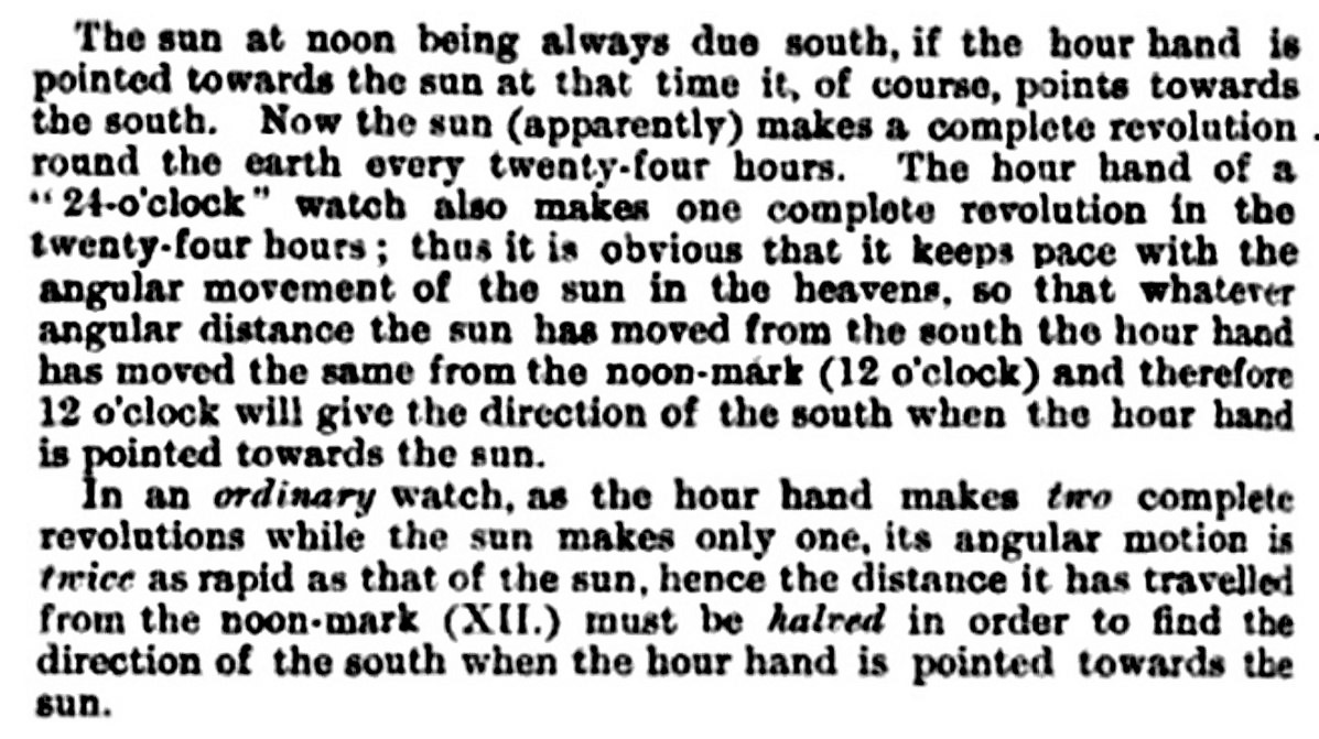 The Woodsman's Journal Online How to Find Your Way Without A Compass