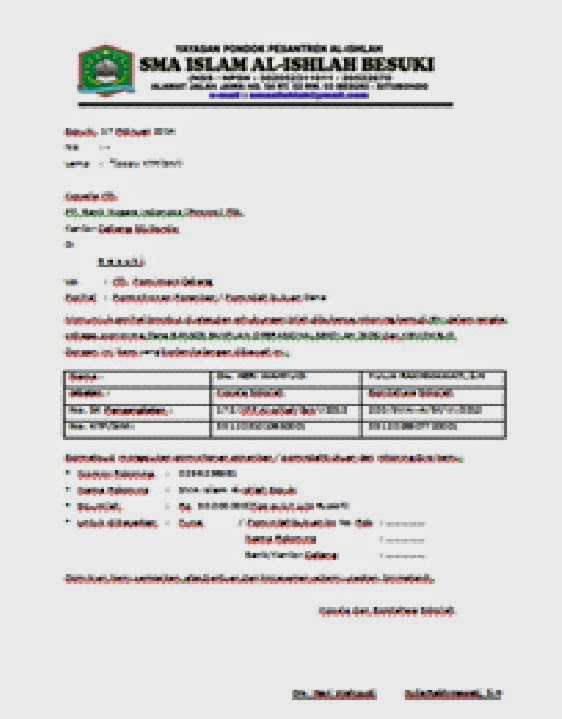 Contoh Surat Pengaduan Dana Bos Contoh Surat