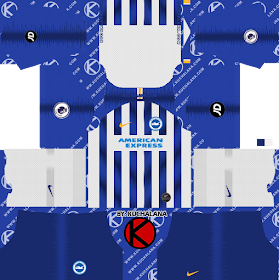 Brighton & Hove Albion FC 2019/2020 Kit - Dream League Soccer Kits