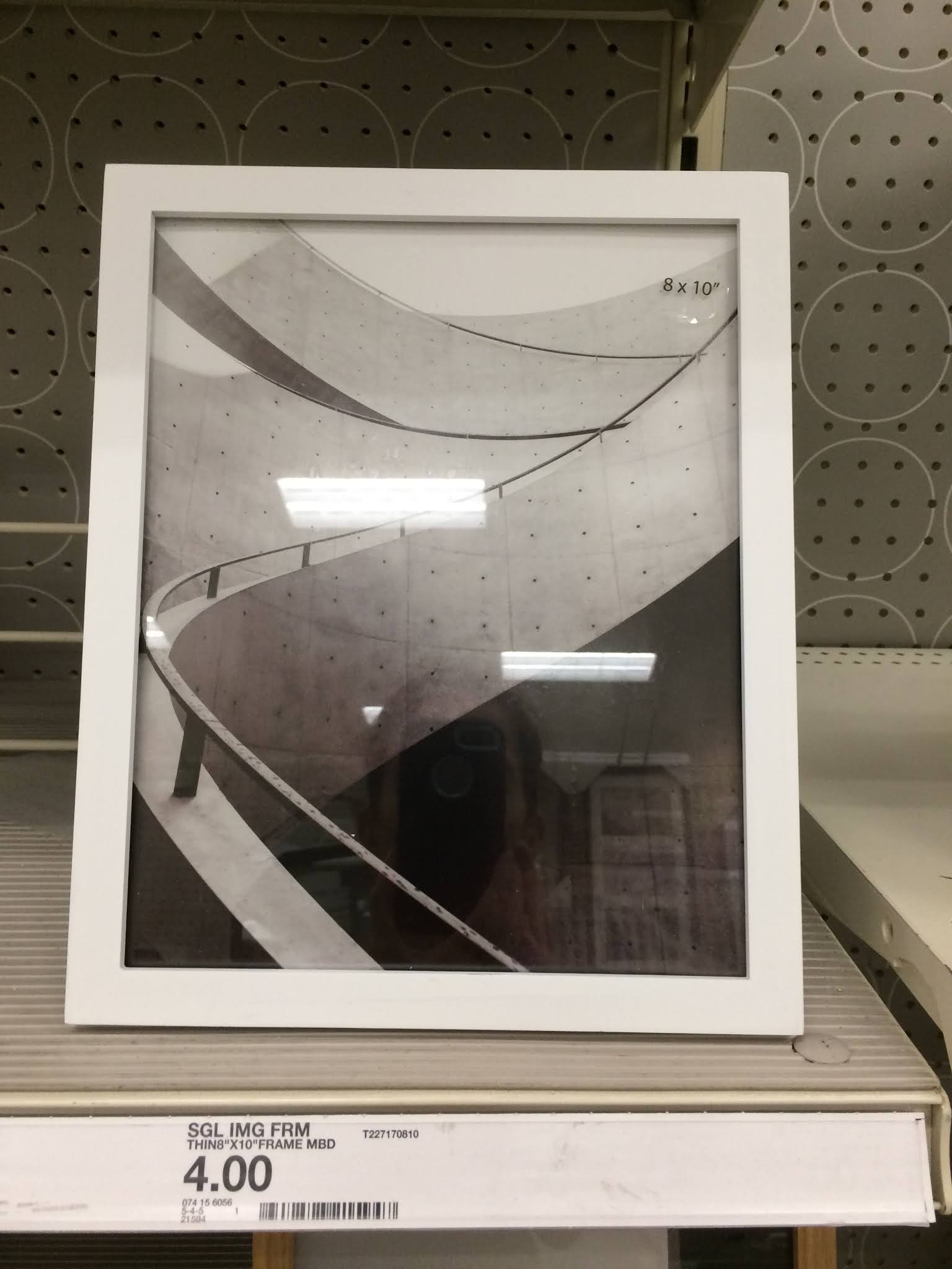 Target White Frames Table Frame