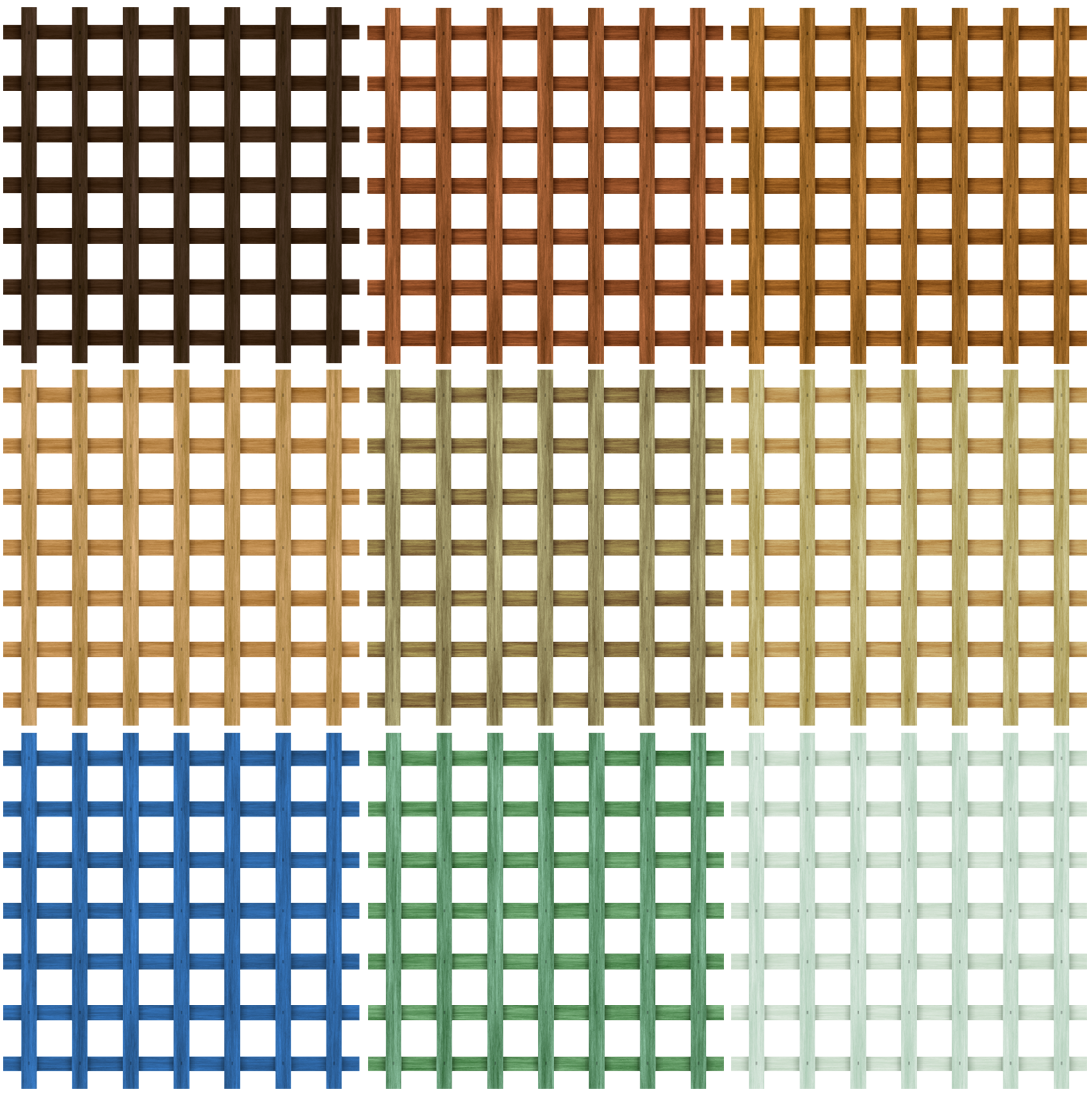 SKETCHUP TEXTURE: SEAMLESS WOODEN LATTICE TEXTURE