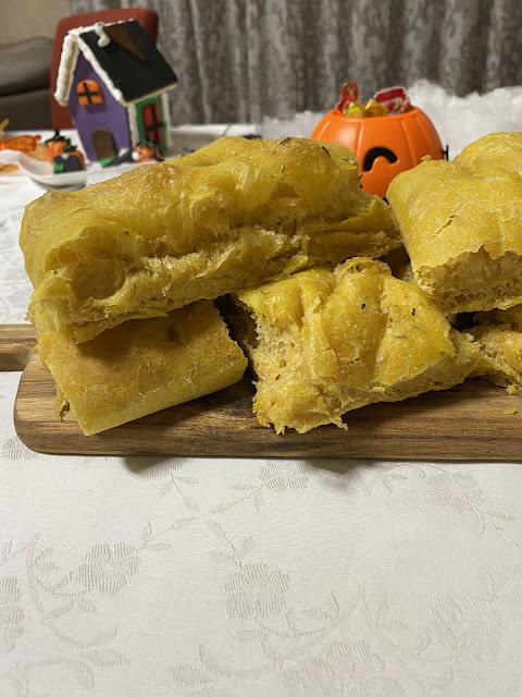 Focaccia alla zucca