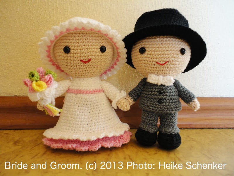 Bride And Groom Amigurumi Sayjai Amigurumi Crochet Patterns K