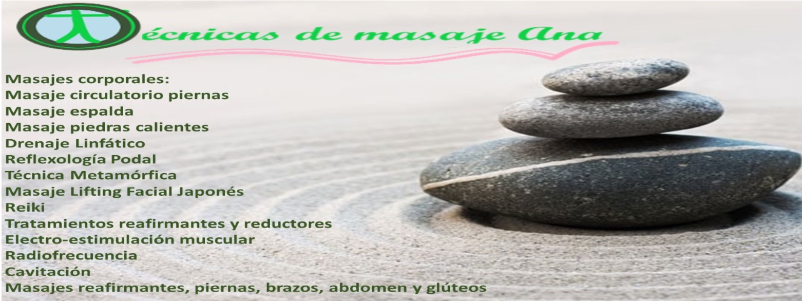 Masajes reafirmantes para piernas y gluteos