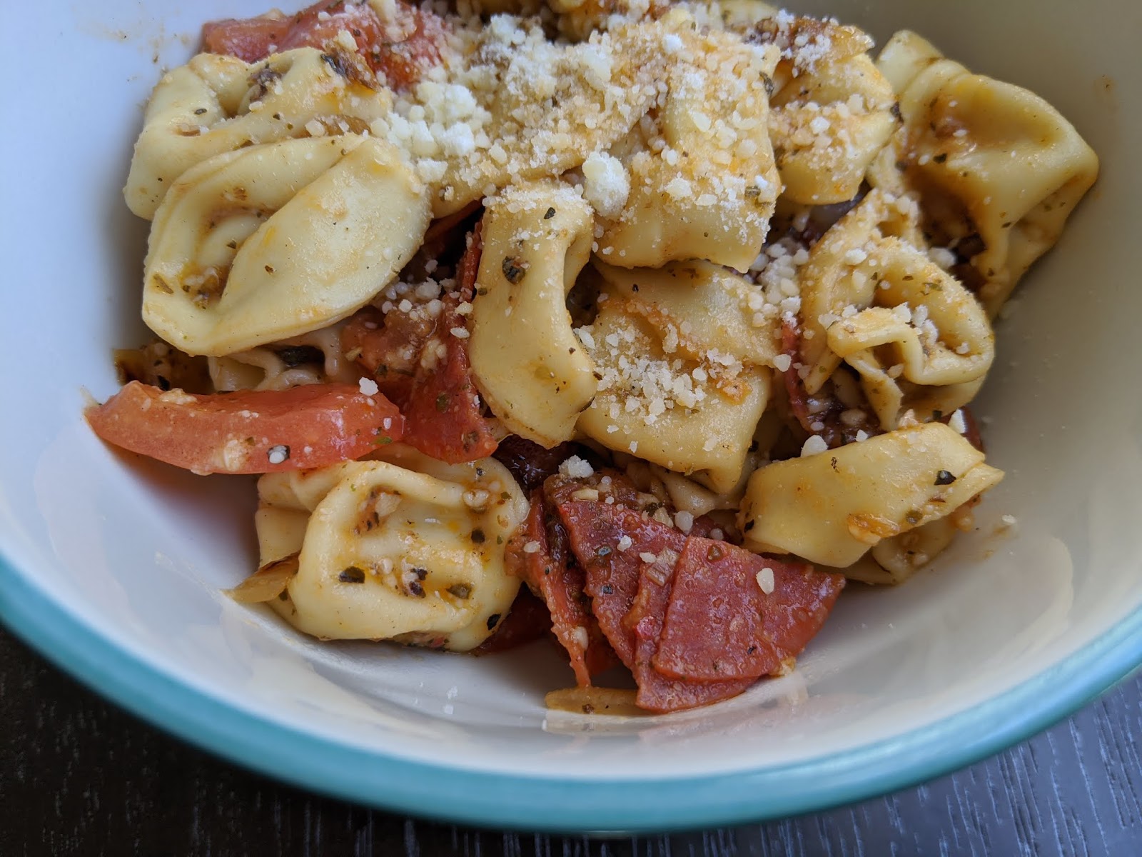 Tortellini Pizza Pasta