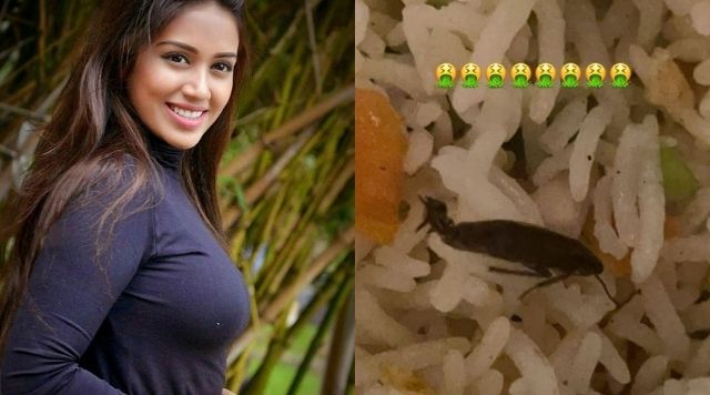 Eww! Nivetha Pethuraj Founds Cockroach In Food Ordered From A Restaurant.