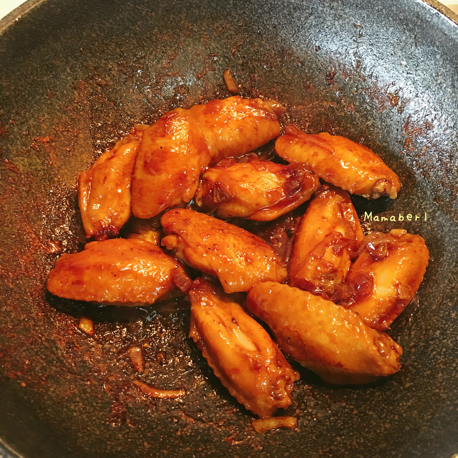 Recipe • Panfried Oyster Sauce Chicken Wings