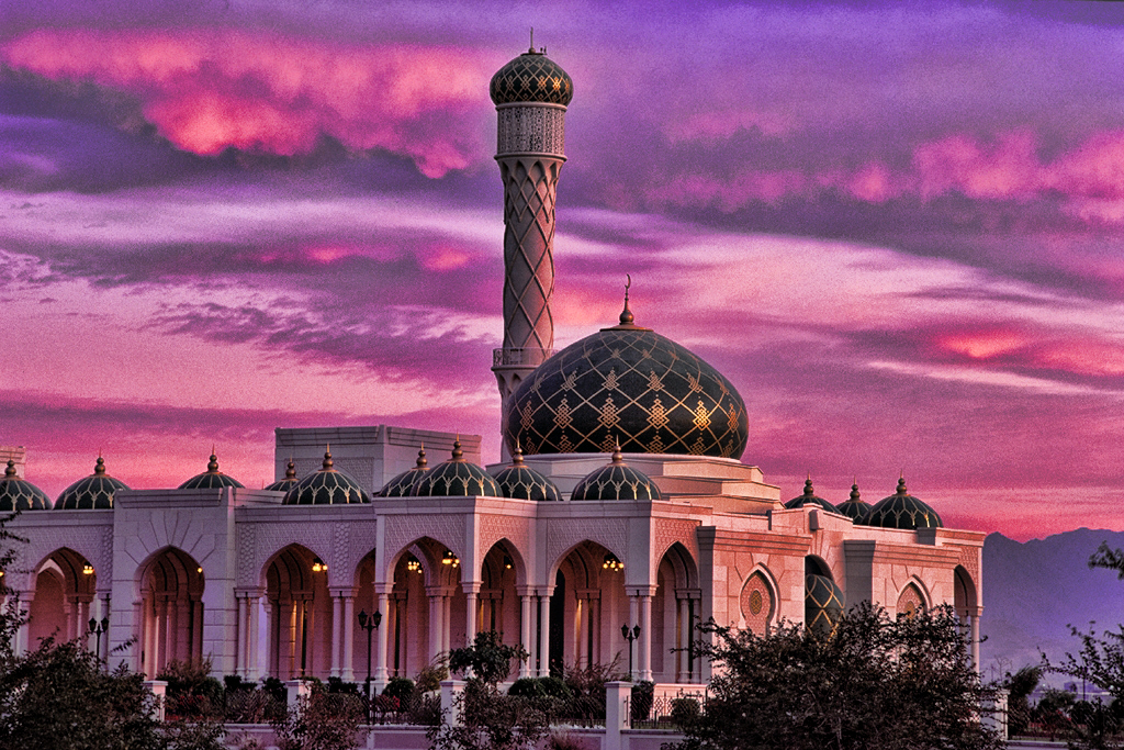 islam Al Zulfa Mosque in Seeb Oman