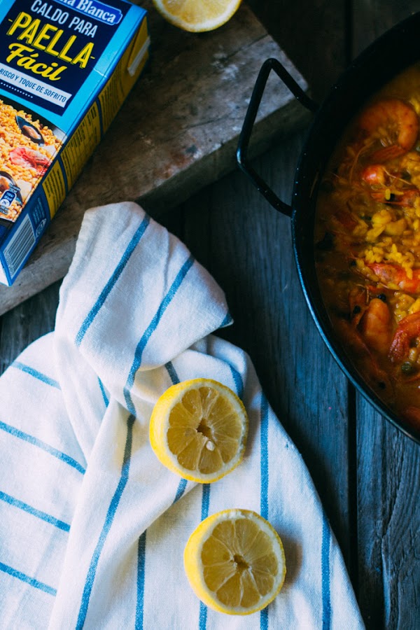 Receta paella fácil