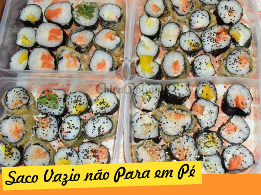 Sushi - Saco Vazio Não Para em Pé