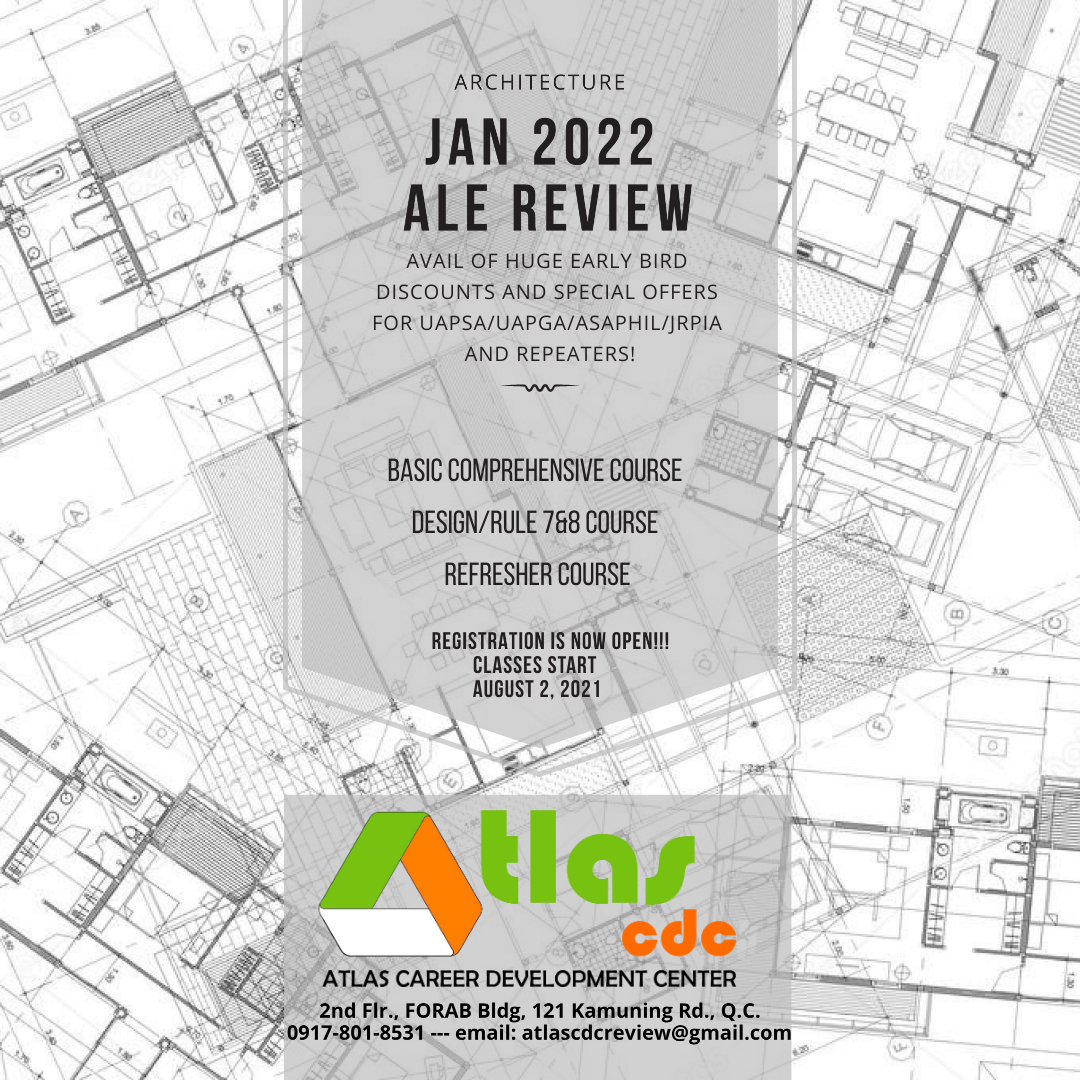 Architecture Review Course for JANUARY 2022 Architects Licensure Exam
