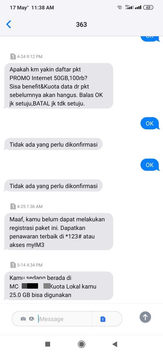 15+ Tidak Bisa Registrasi Paket Kartu Im3 Background
