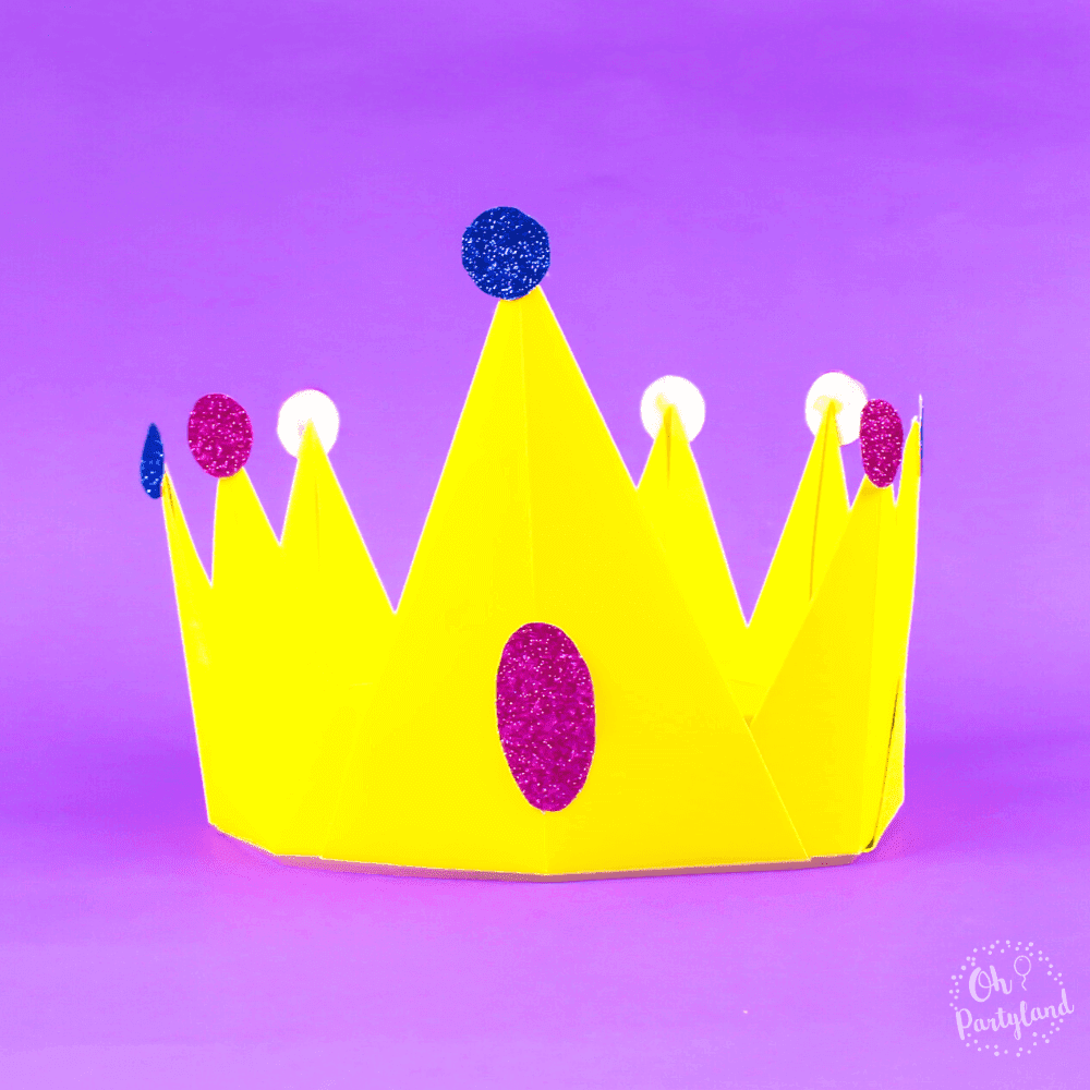 Paper Crown - Easy Paper Craft - oh partyland