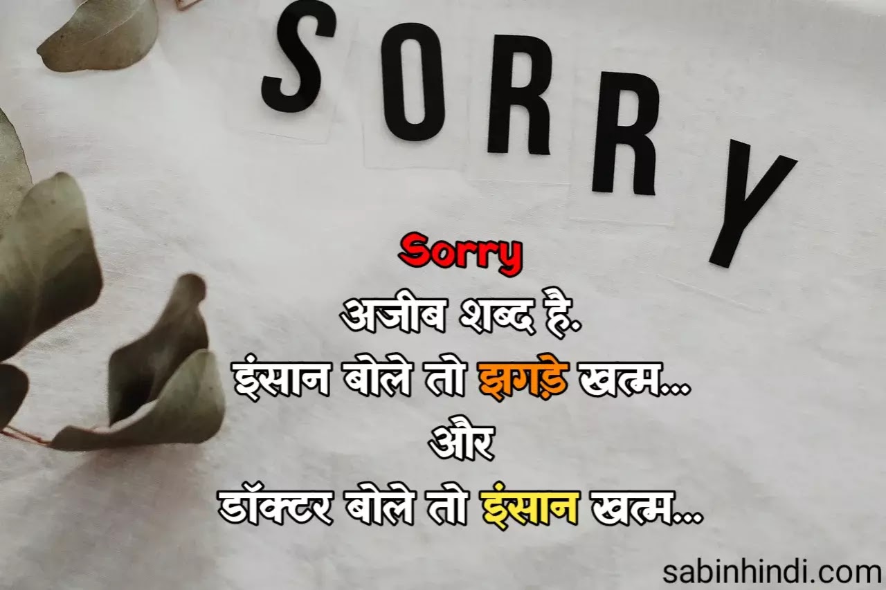 33+सॉरी कोट्स इन हिंदी/sorry quotes in hindi/sorry ...