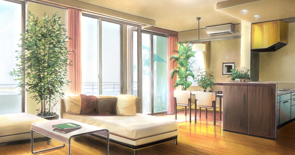 Anime Landscape Anime Amazing Loft Background