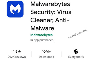Malwarebytes antivirus for Mobile