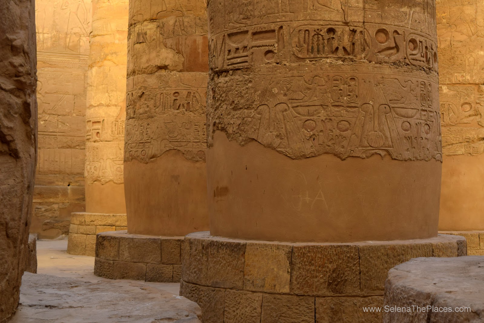 The Temple of Karnak in Luxor, Egypt