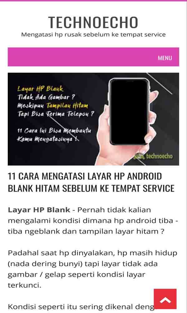 Layar HP Mati Setelah Jatuh Teratasi Dalam 10 Menit ? Coba Cara Ini