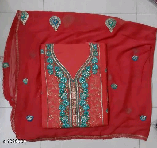 Cotton Silk dress material:Free COD WhatsApp+919199626046