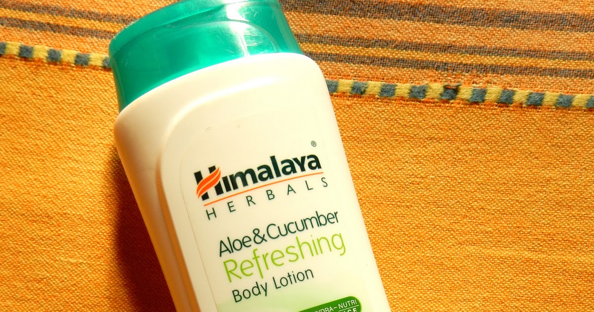 Himalaya Herbals Aloe & Cucumber Refreshing Body Lotion I think