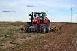 Massey Ferguson 7626 Dyna 6 - Fendt 718 & Claydon Hybrid Seed Drill