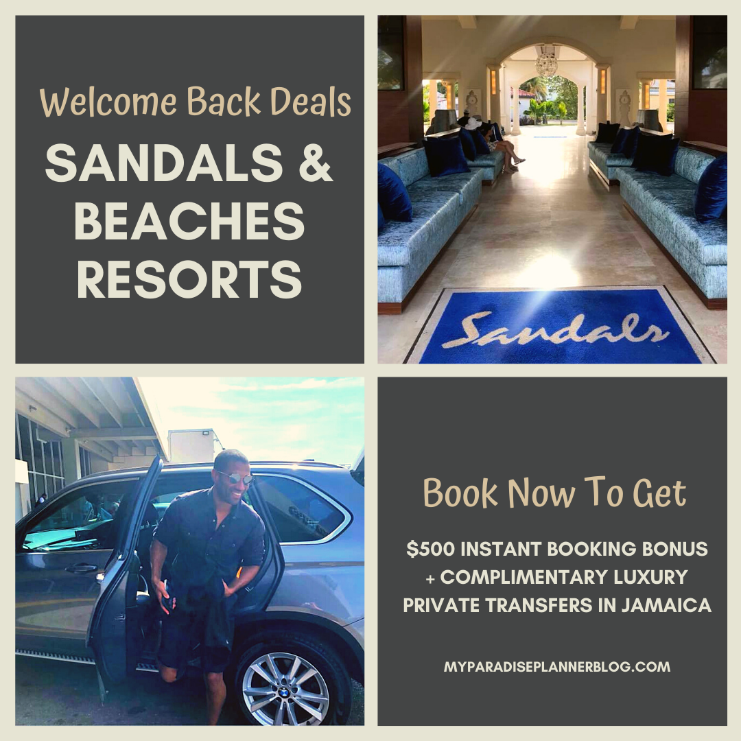 NEW: Sandals & Beaches Resorts Booking Deals & Perks | My Paradise Planner Travel Blog