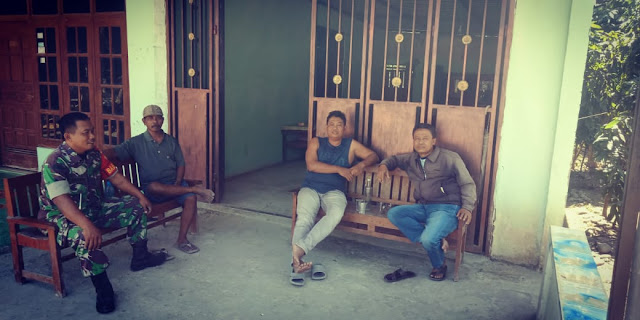 Begini Cara Babinsa Kebonromo Komunikasi Dengan Warga Binaan