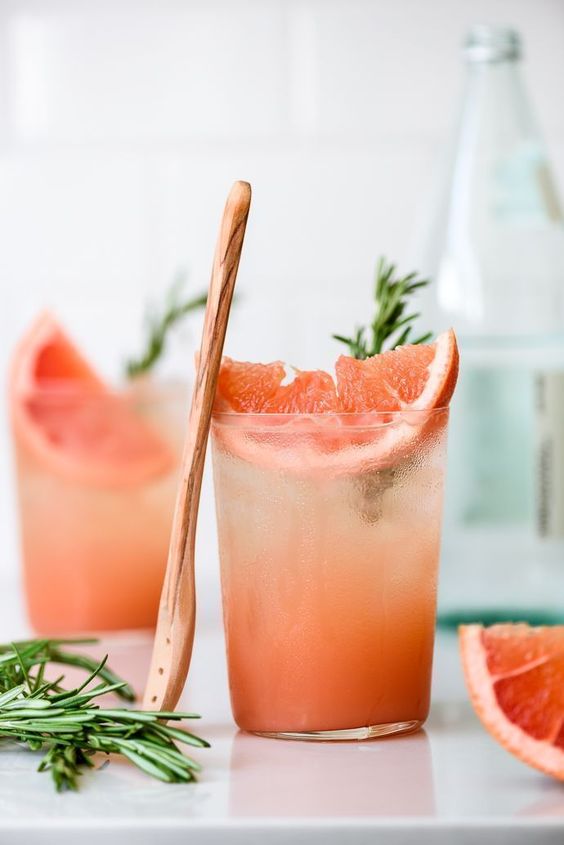 Honey Rosemary Grapefruit Sodas Favorite Food