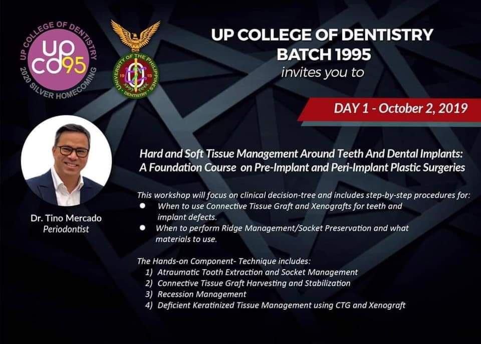 UP Manila College of Dentistry Class of 1995 presents "Dental