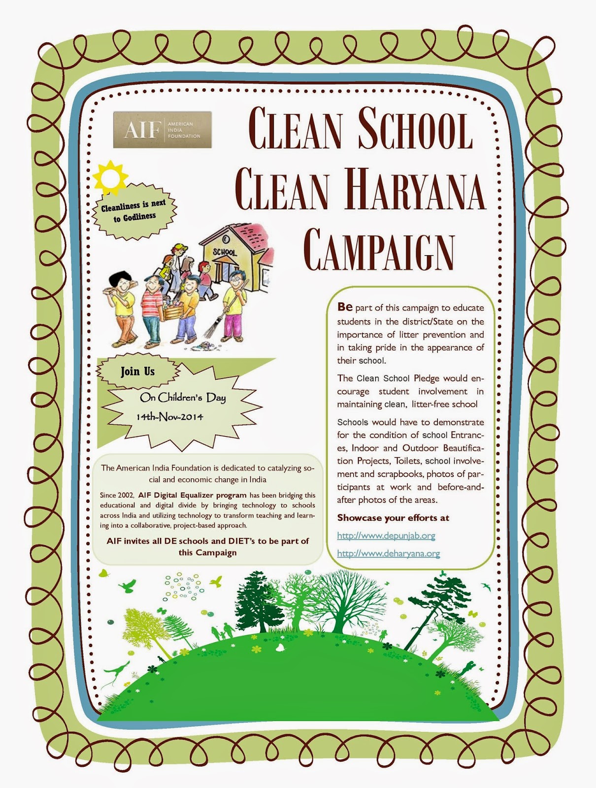 speech about keep your school clean campaign