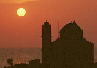 Byzantium sunset
