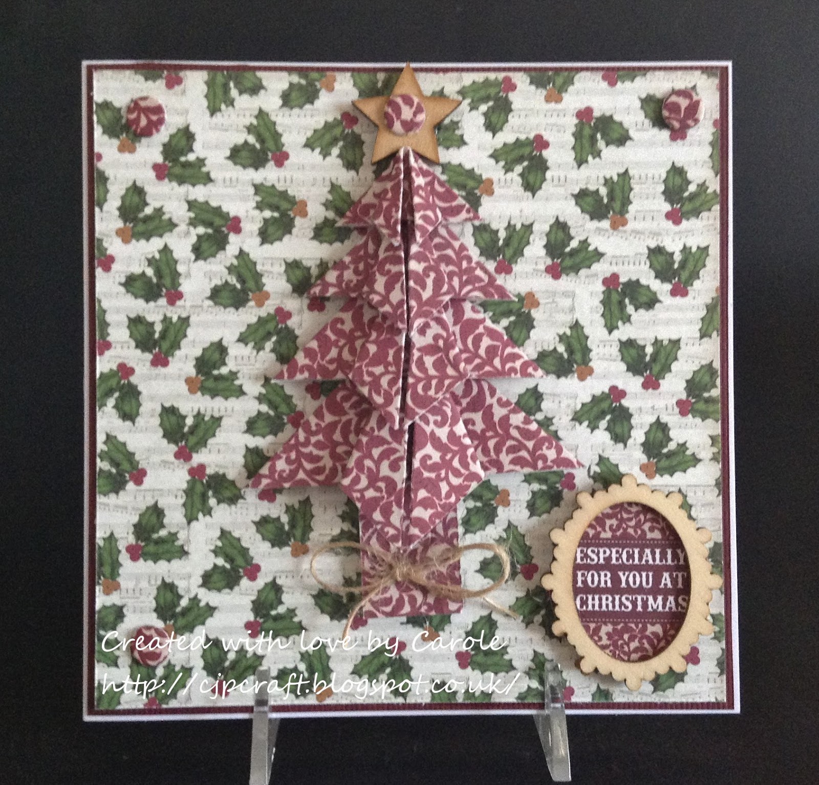 The things I love Tea Bag Christmas Tree