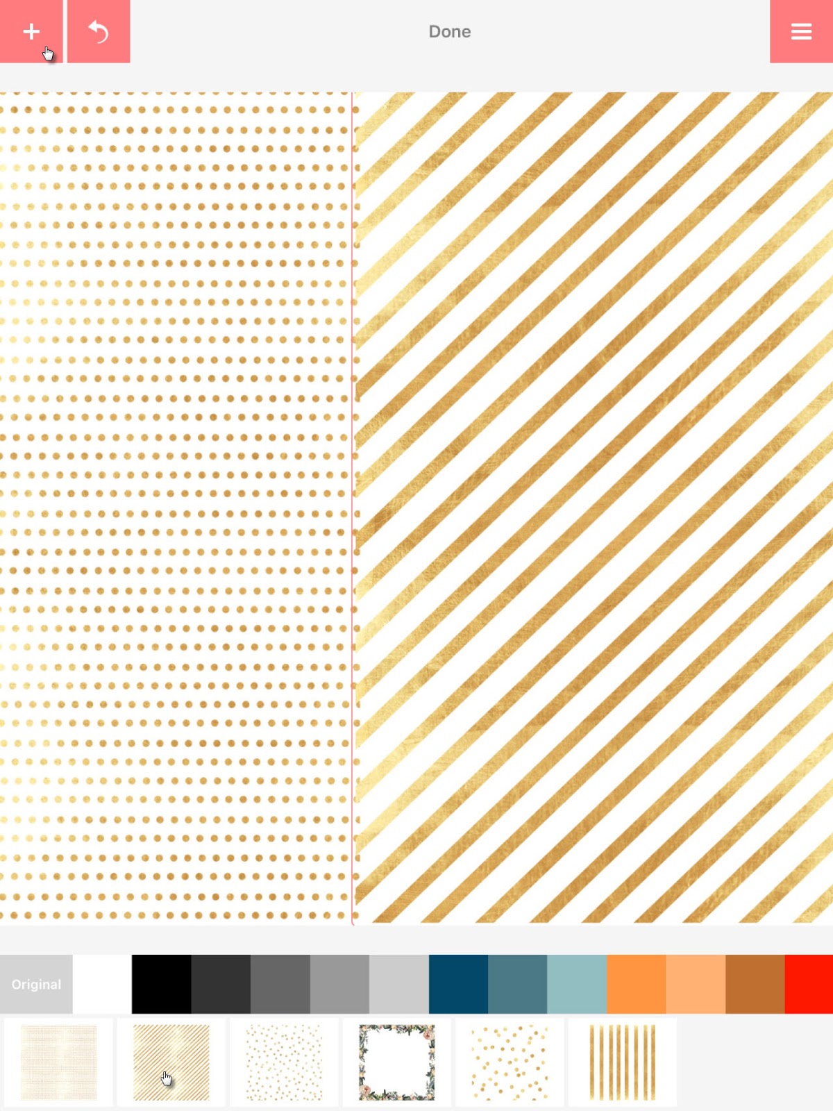 DLOLLEYS HELP: Rhonna Suite App Tutotiral: Side by Side Patterns