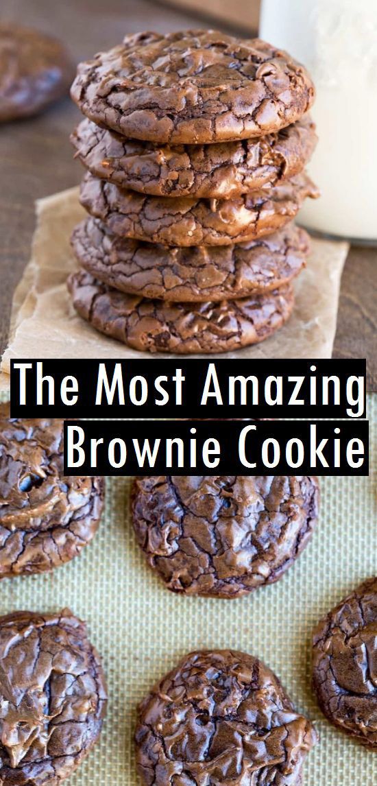 The Most Amazìng Brownìe Cookìe The Most Amazìng Brownìe Cookìe