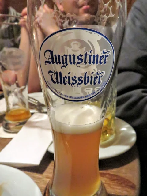 Business Trip to Munich - Beer Glass at Augustiner Keller